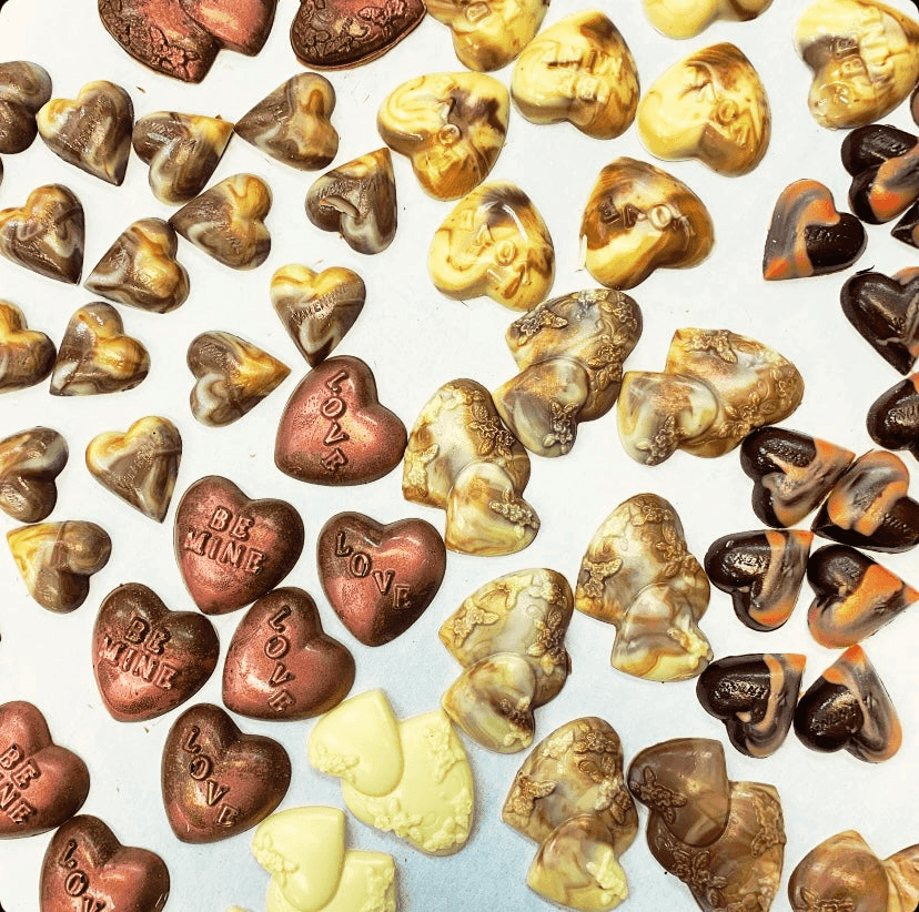 Le Chocolatier Assorted Bag of Chocolate Hearts