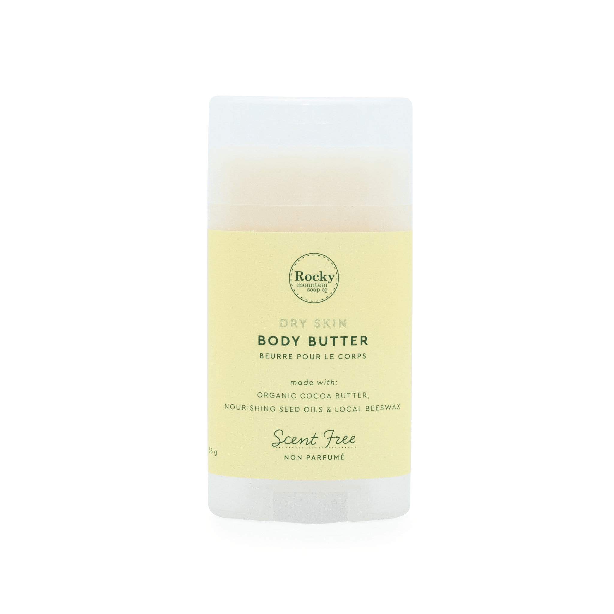 Rocky Mountain Soap Scent Free Dry Skin Body Butter