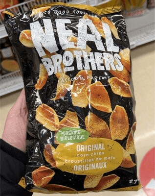 Neal Brothers Organic Original Corn Chips