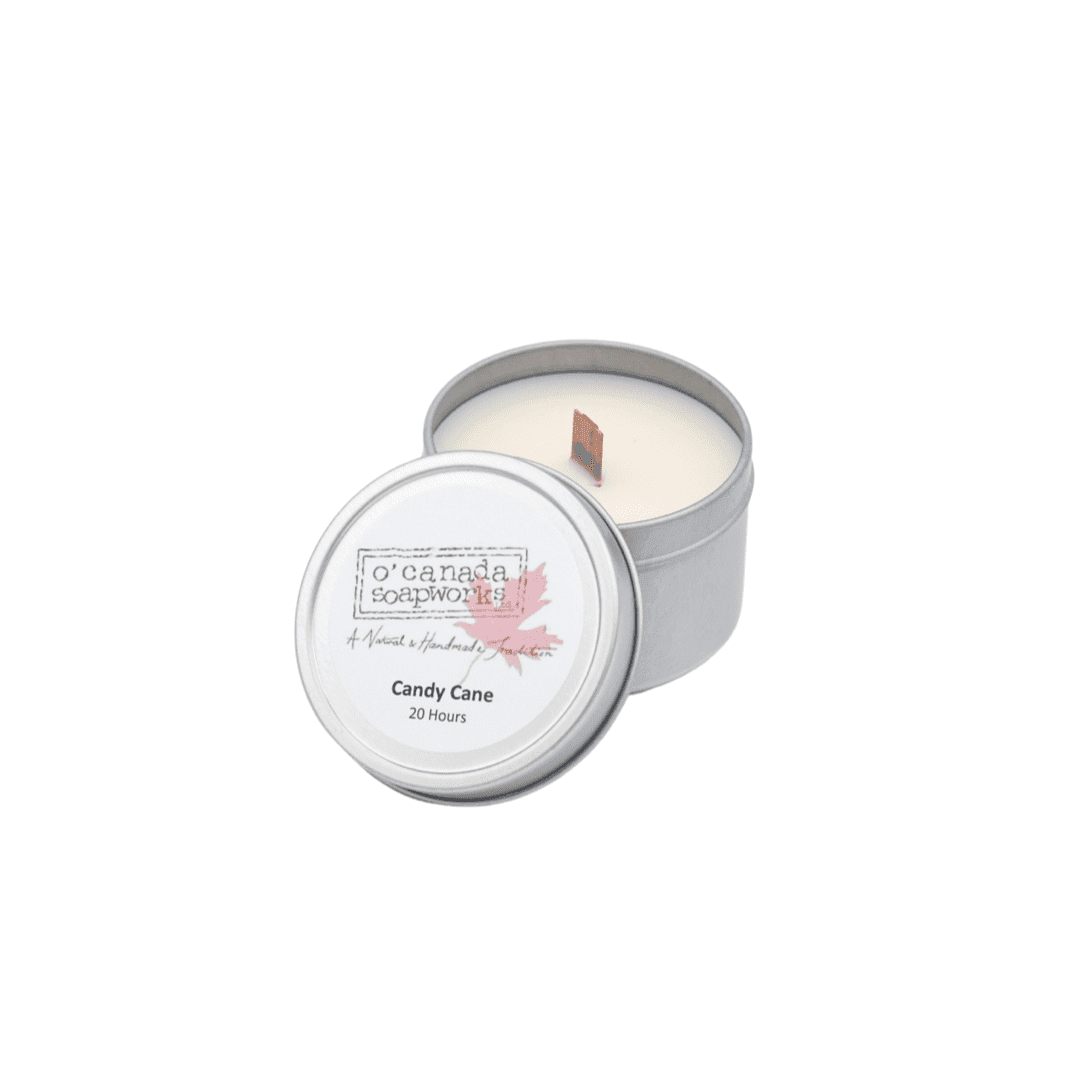 Candy Cane Candle
