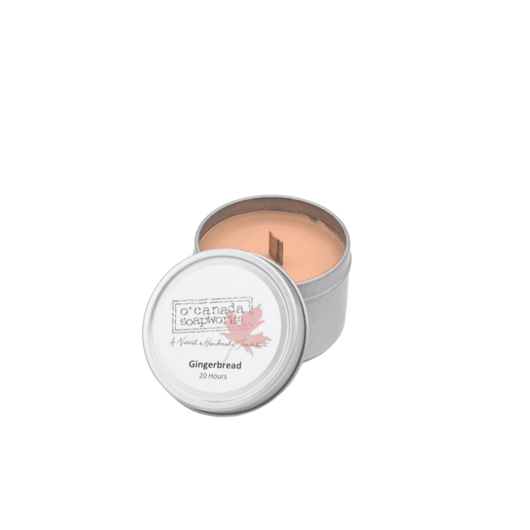 O'Canada Soapworks Gingerbread Candle