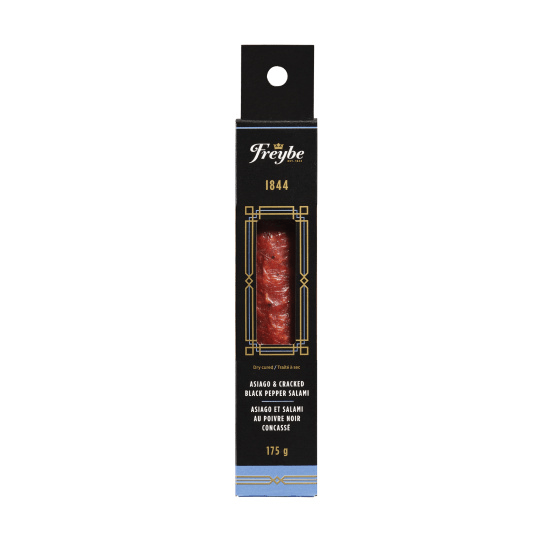 Freybe Asiago & Cracked Black Pepper Salami