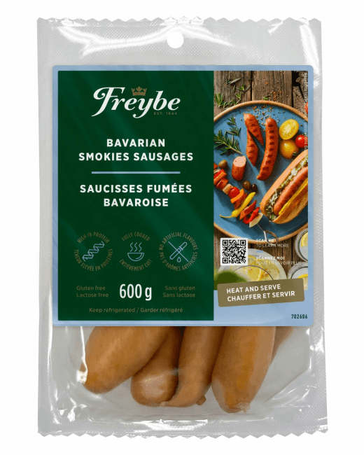 Freybe Bavarian Smokies Sausages
