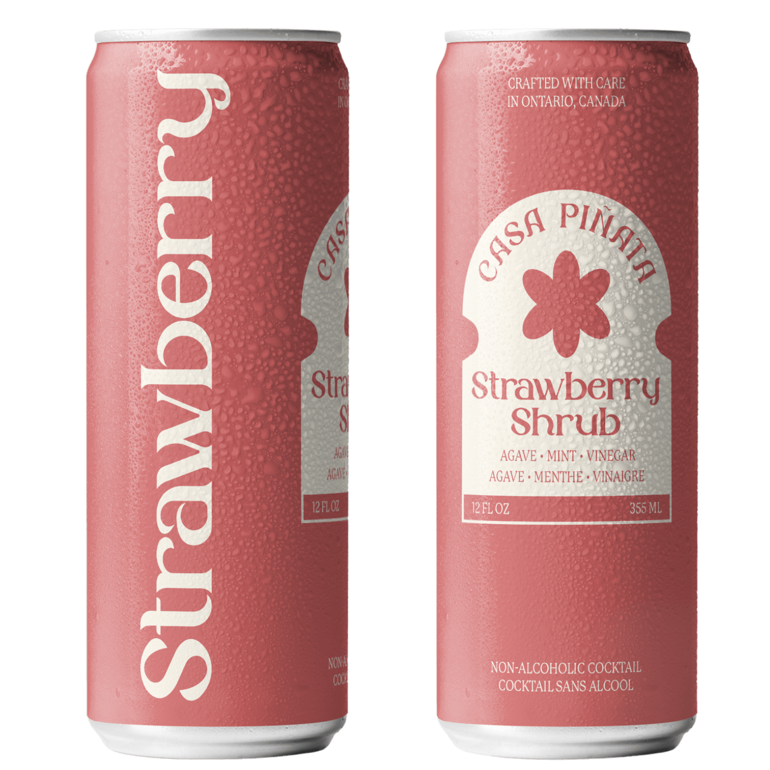 Casa Piñata Sparkling Strawberry Shrub