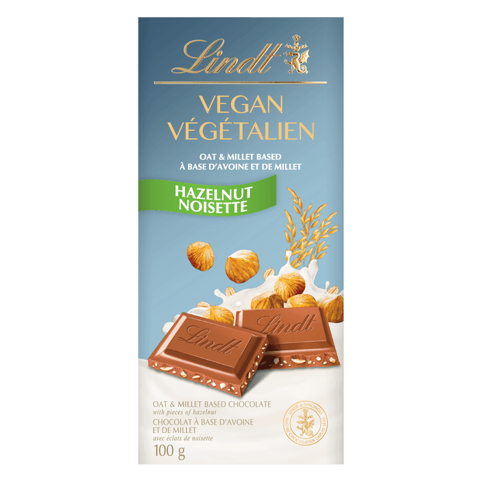 Lindt Vegan Hazelnut Chocolate Bar