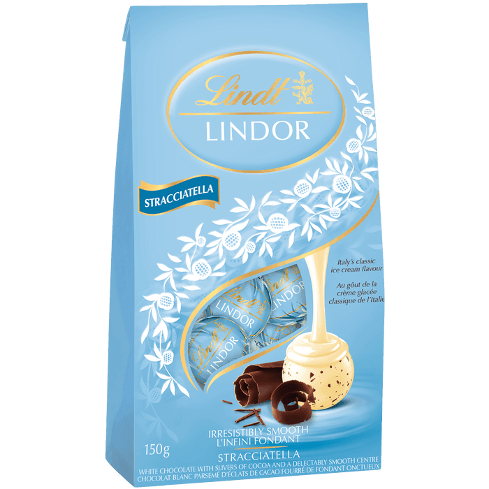 Lindt LINDOR Stracciatella White Chocolate Truffles