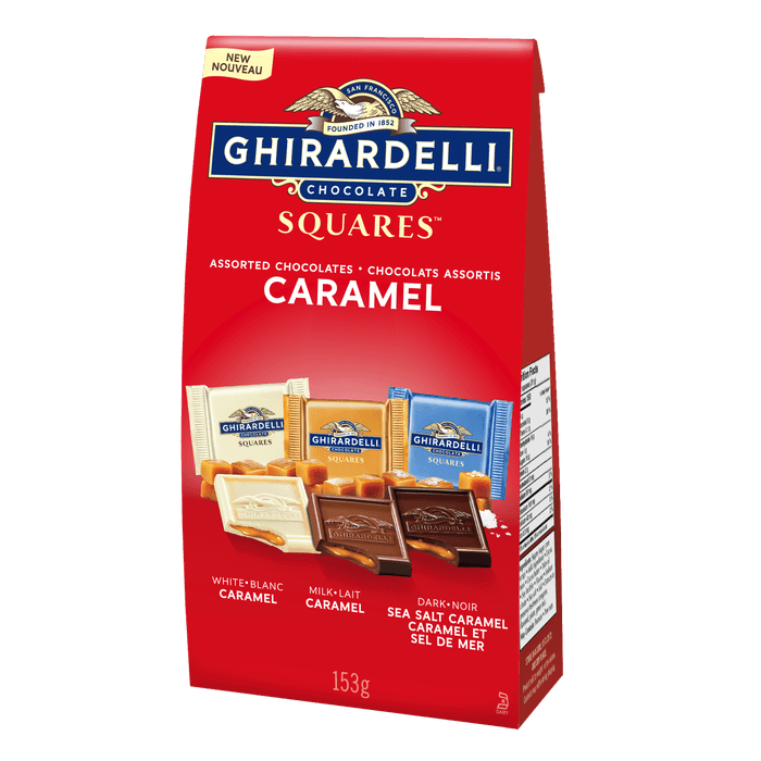 Ghirardelli Caramel Assorted Chocolate Squares