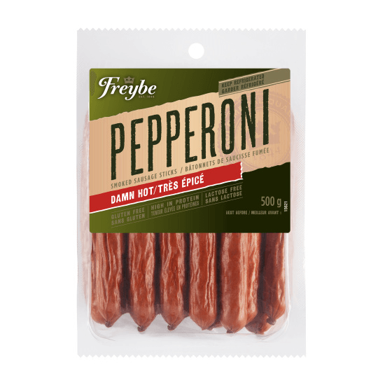 Freybe Damn Hot Pepperoni