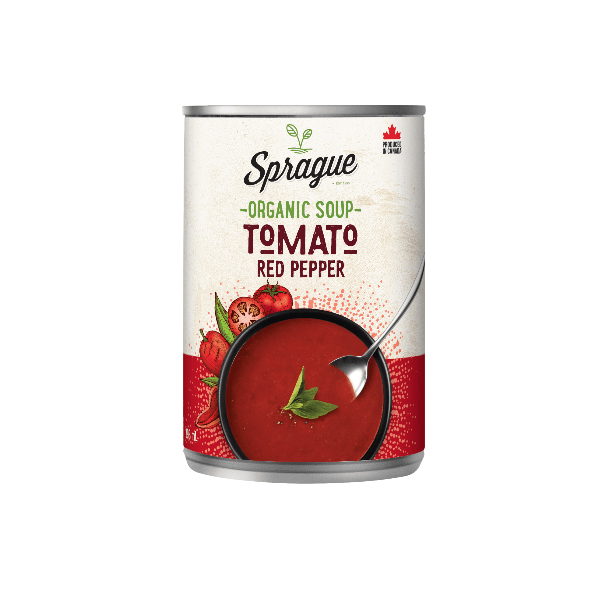 Sprague Organic Tomato Red Pepper Soup