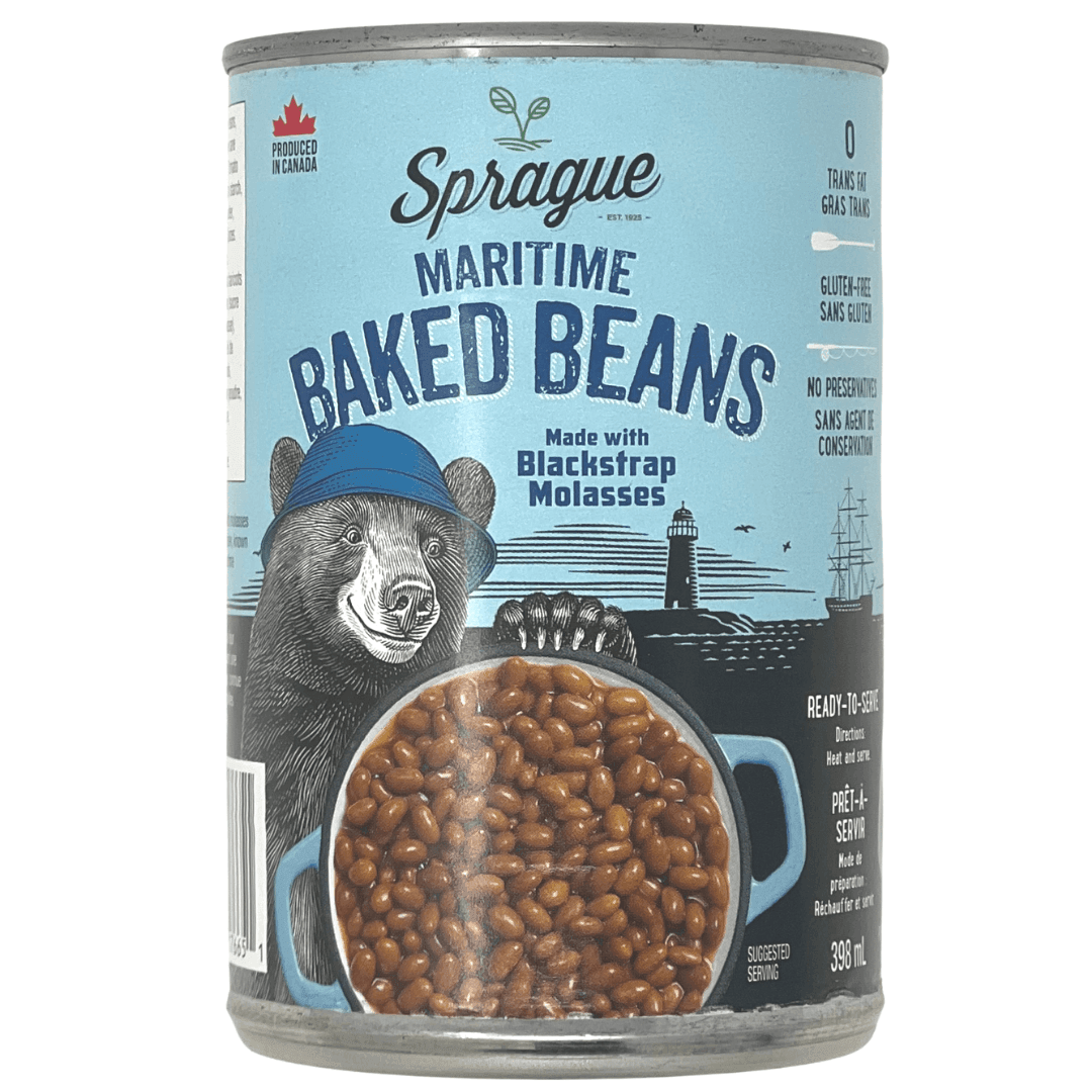 Sprague Maritime Baked Beans in Blackstrap Molasses