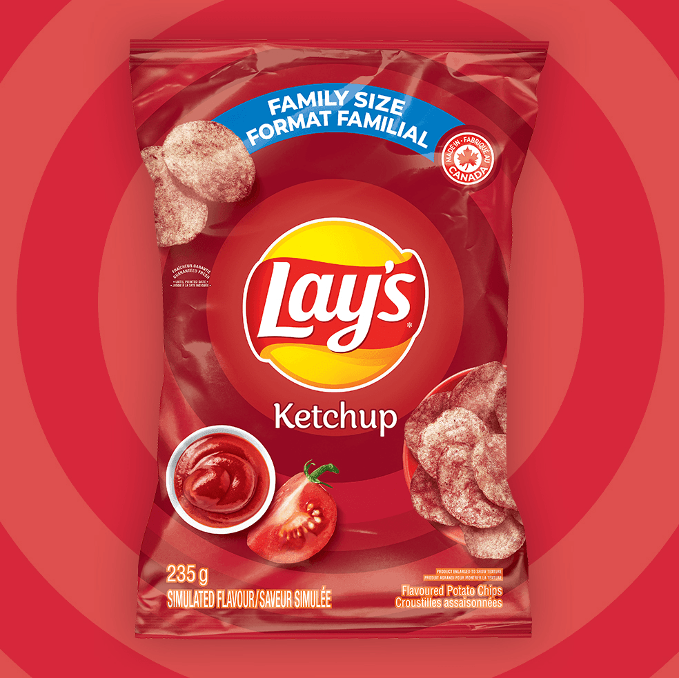 LAY'S® Ketchup Flavoured Potato Chips