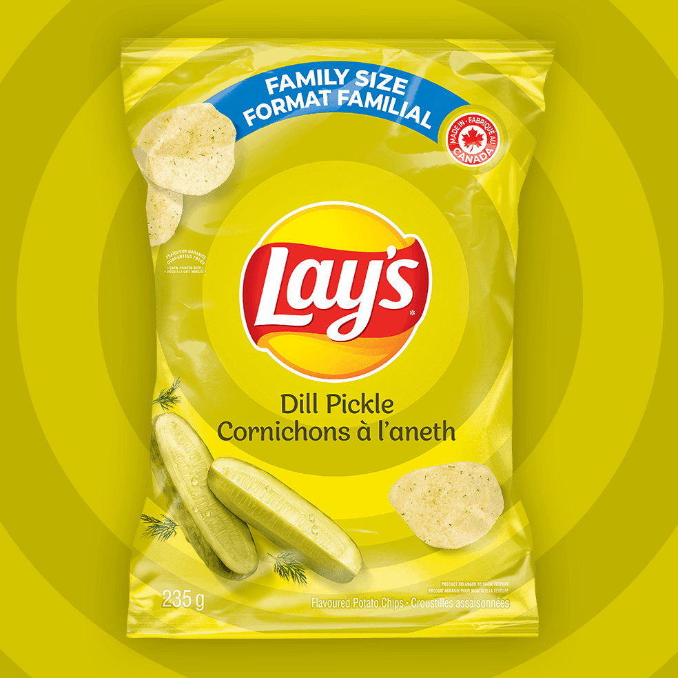 LAY'S® Dill Pickle Flavoured Potato Chips