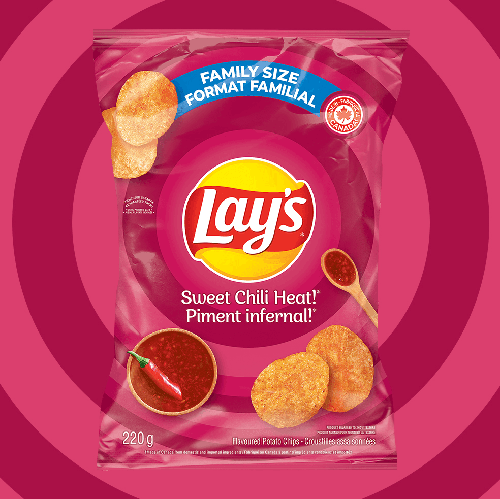 Lay's Sweet Chili Heat Flavoured Potato Chips