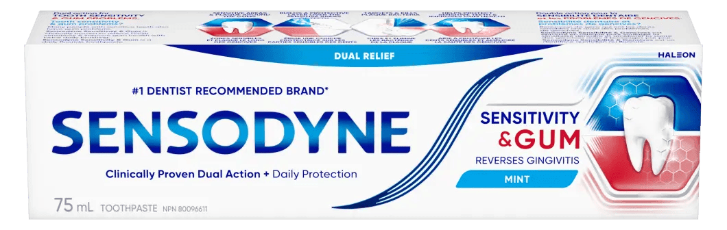 Sensodyne Sensitivity and Gum Toothpaste Mint