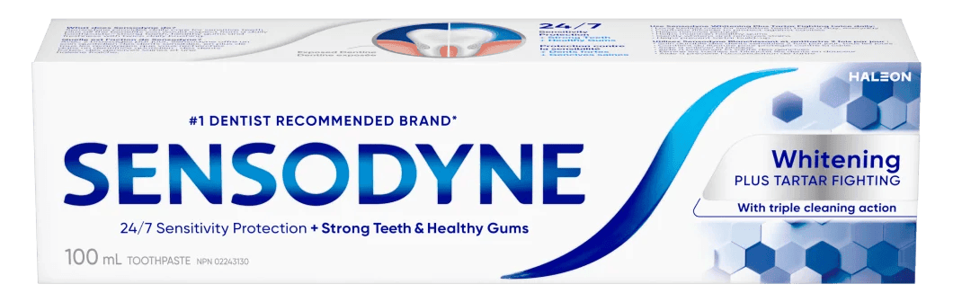 Sensodyne Whitening Plus Tartar Fighting Toothpaste