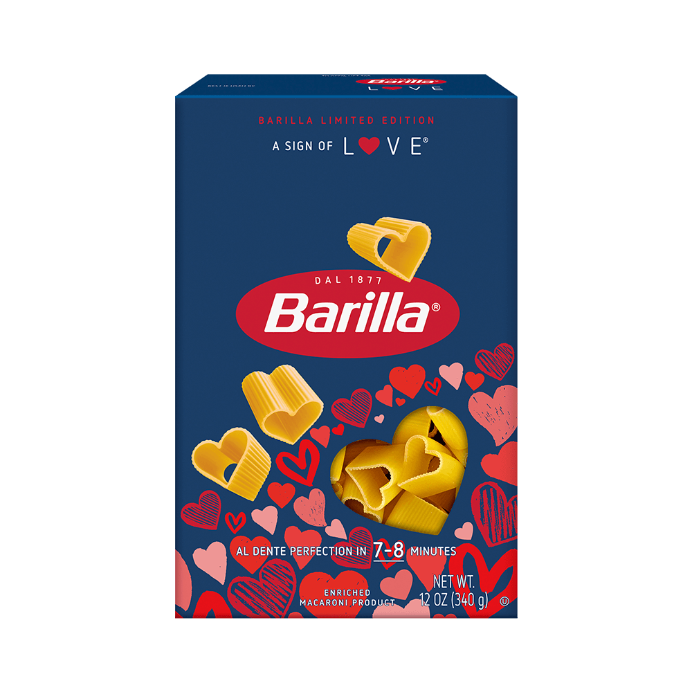 Barilla Heart Shaped Love Pasta