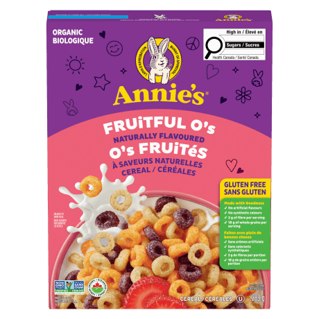 Annie’s Fruitful O's Naturally Flavoured Cereal