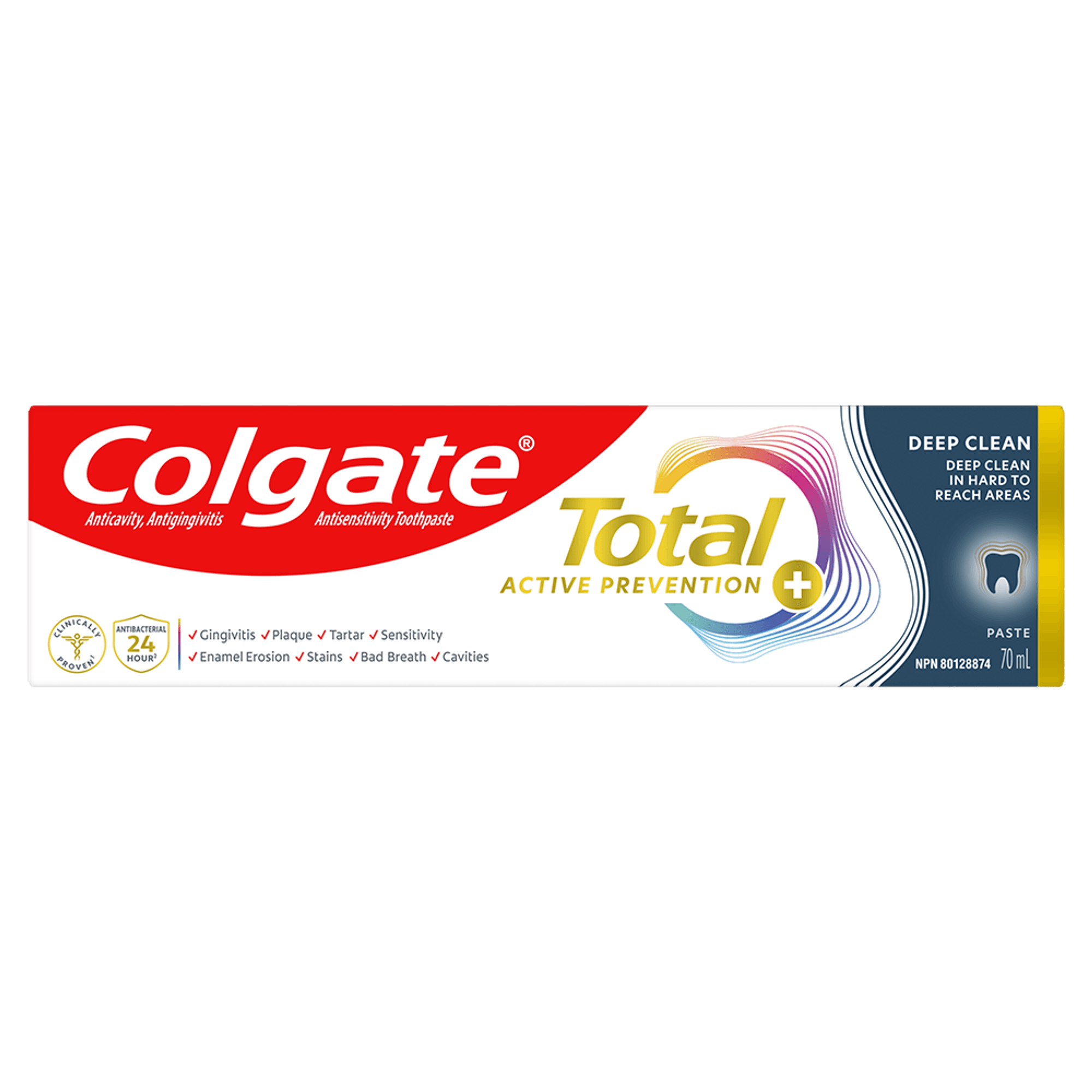Colgate Total® Active Prevention Plus Deep Clean Toothpaste