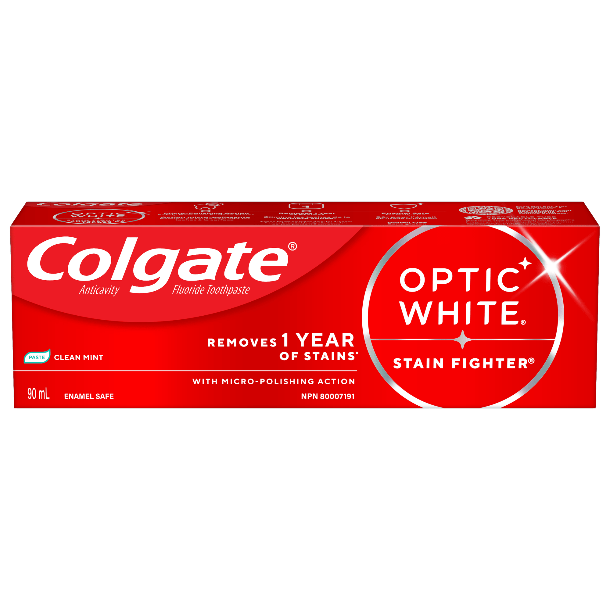 Colgate Optic White® Stain Fighter™ Toothpaste
