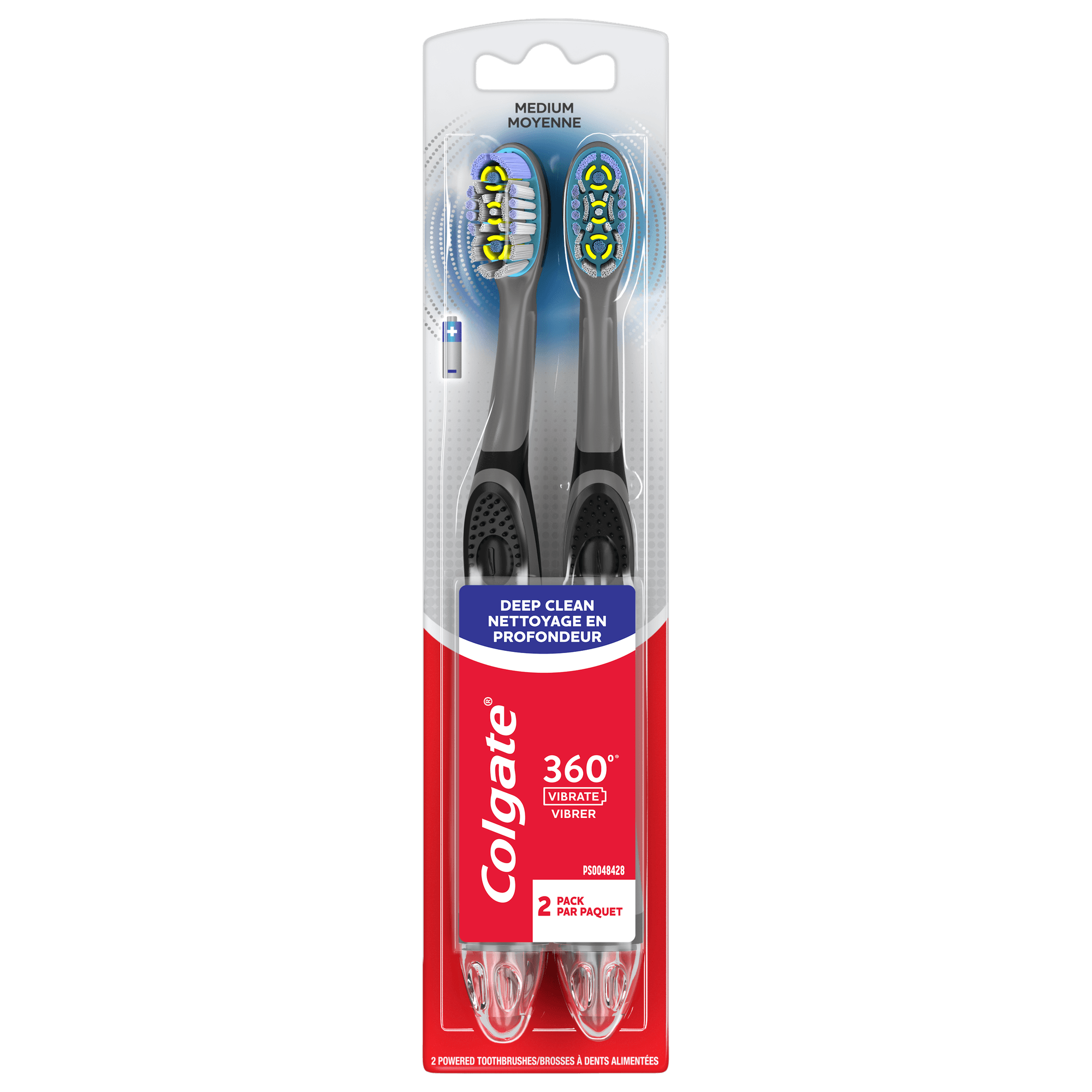 Colgate 360 Vibrate Deep Clean Battery Toothbrush