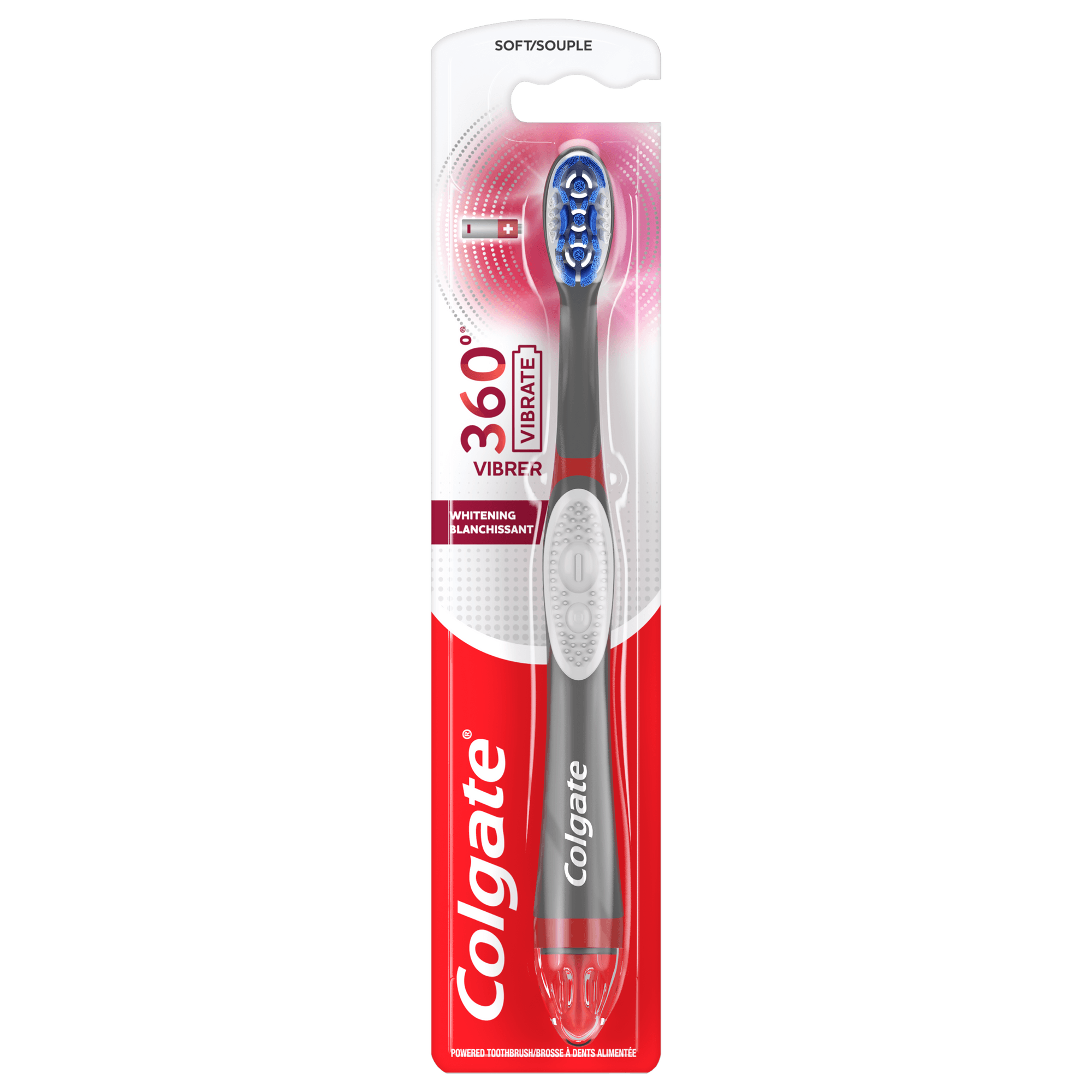 Colgate 360 Vibrate Whitening Battery Toothbrush