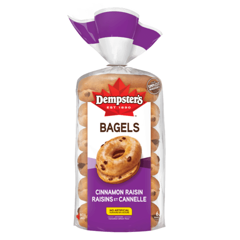 Dempster’s Cinnamon Raisin Bagels