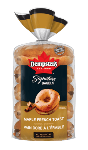 Dempster’s Signature Maple French Toast Flavour Bagels