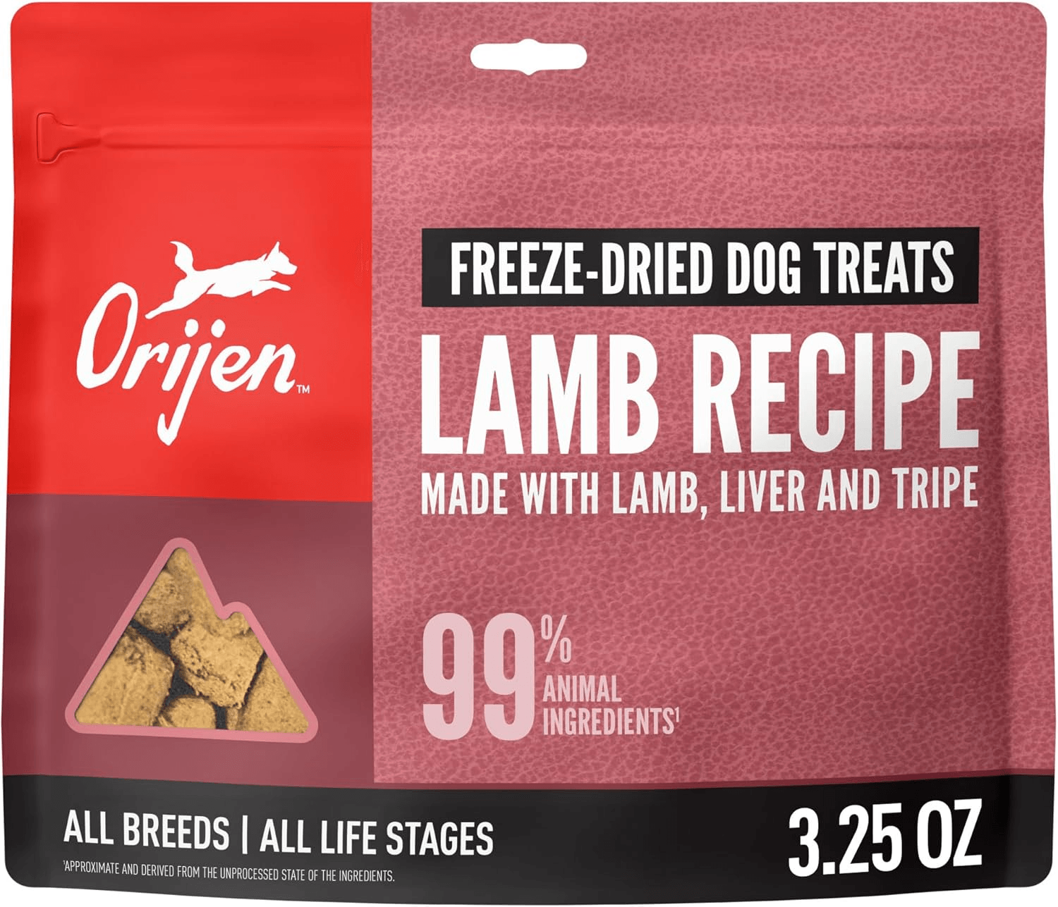 ORIJEN Lamb Recipe Freeze-Dried Dog Treats