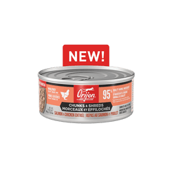 ORIJEN™ Chunks & Shreds Wet Cat Food, Salmon & Chicken Entrée