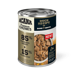 ACANA Premium Chunks, Duck Recipe in Bone Broth