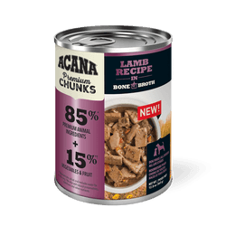 ACANA Premium Chunks, Lamb Recipe in Bone Broth