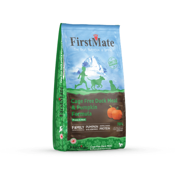 FirstMate Cage Free Duck Meal & Pumpkin Formula