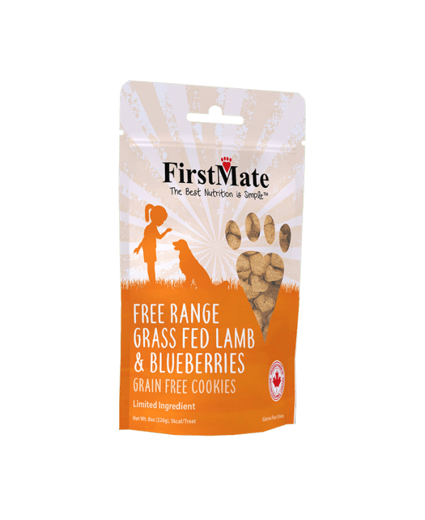 FirstMate Free Range Grass Fed Lamb & Blueberries Treats