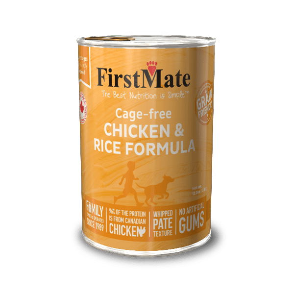 FirstMate Cage-free Chicken & Rice Formula for Dogs