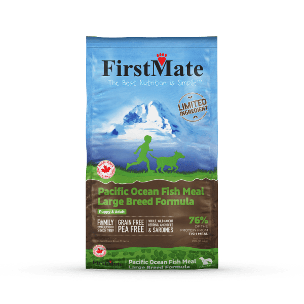 FirstMate Pacific Ocean Fish Large Breed Formula for Dogs