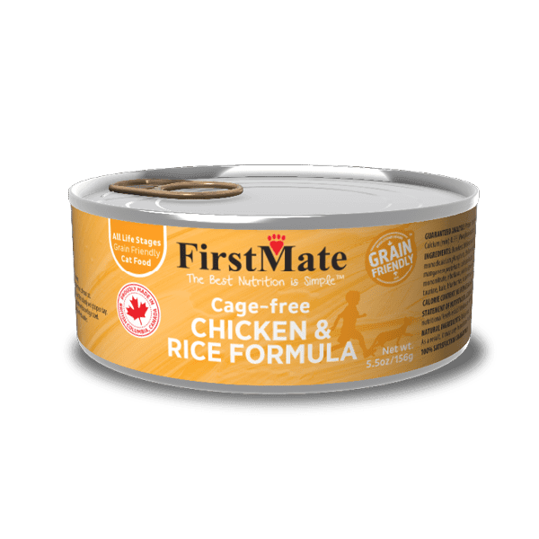 FirstMate Cage-free Chicken & Rice Formula for Cats