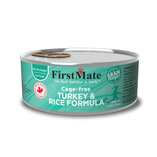 FirstMate Cage-free Turkey & Rice Formula for Cats