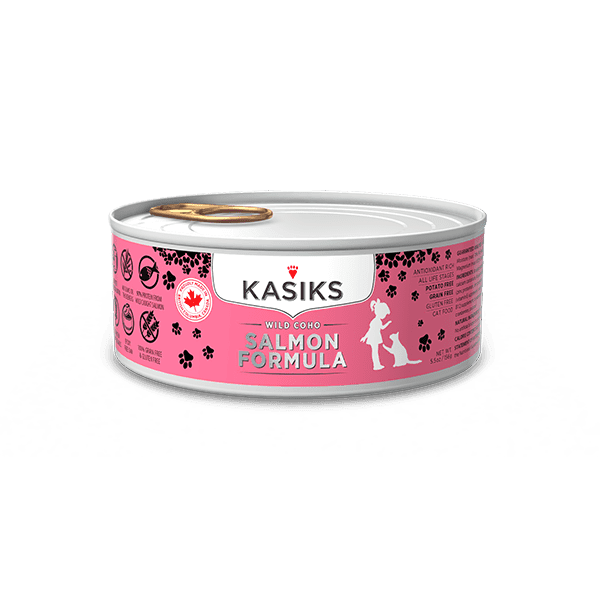 KASIKS Wild Caught Coho Salmon Formula for Cats