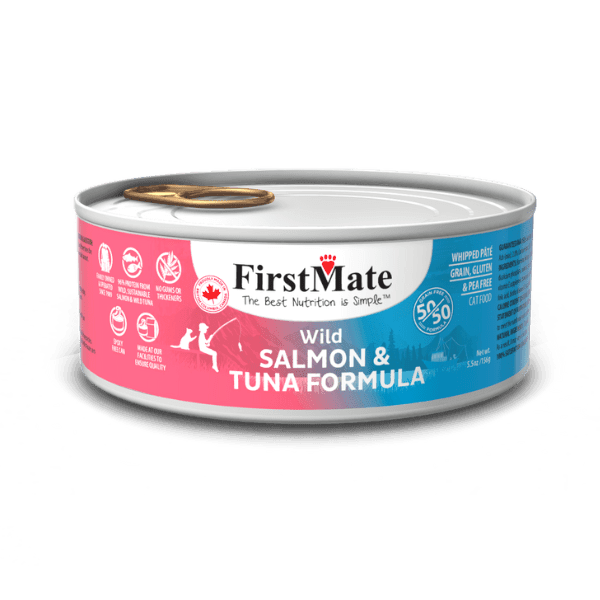 FirstMate Wild Salmon Wild/Tuna Formula for Cats