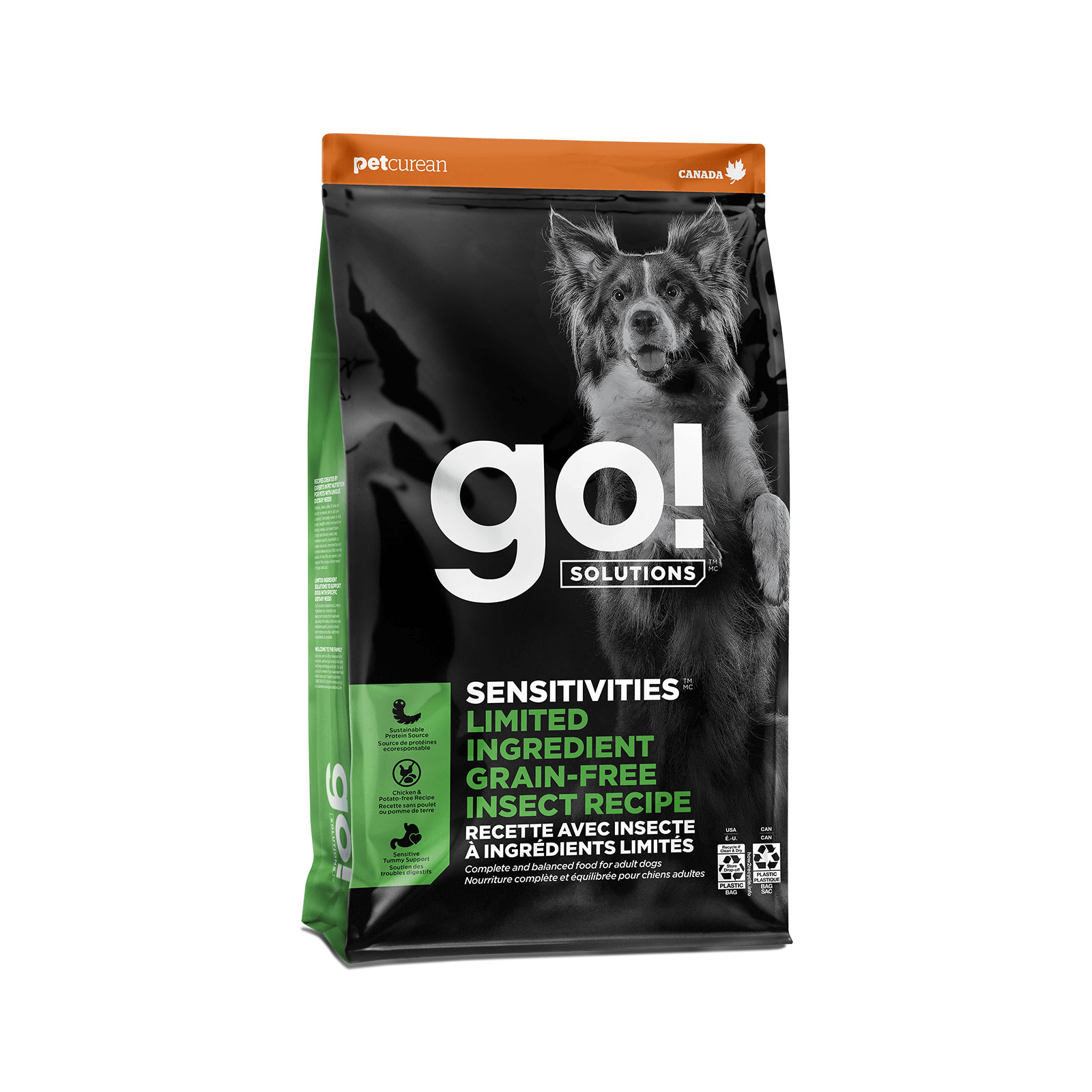 Go! Solutions Sensitivities Limited Ingredient Grain-Free Insect Based Dog Food