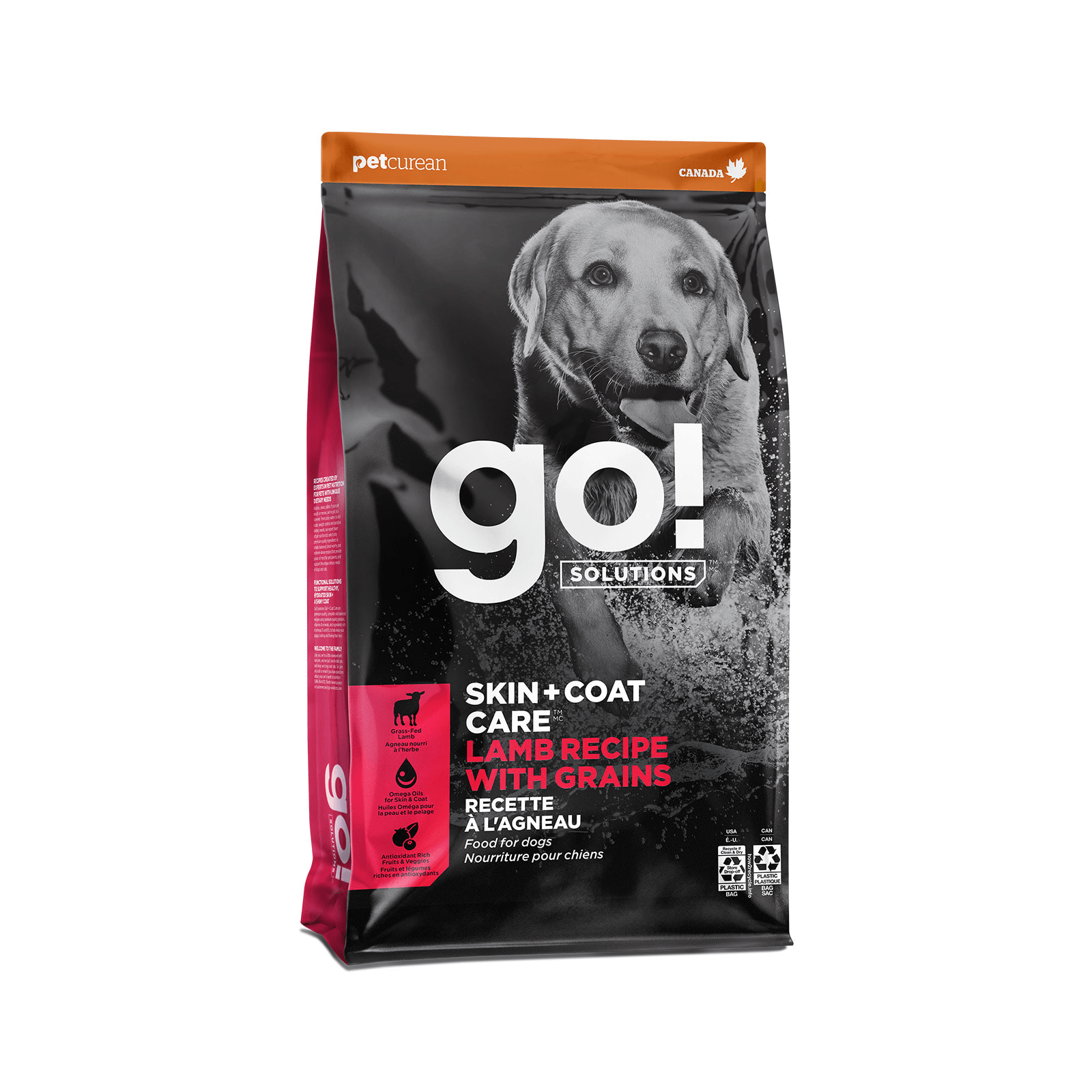 Go! Solutions Skin + Coat Care Lamb Dry Dog Food