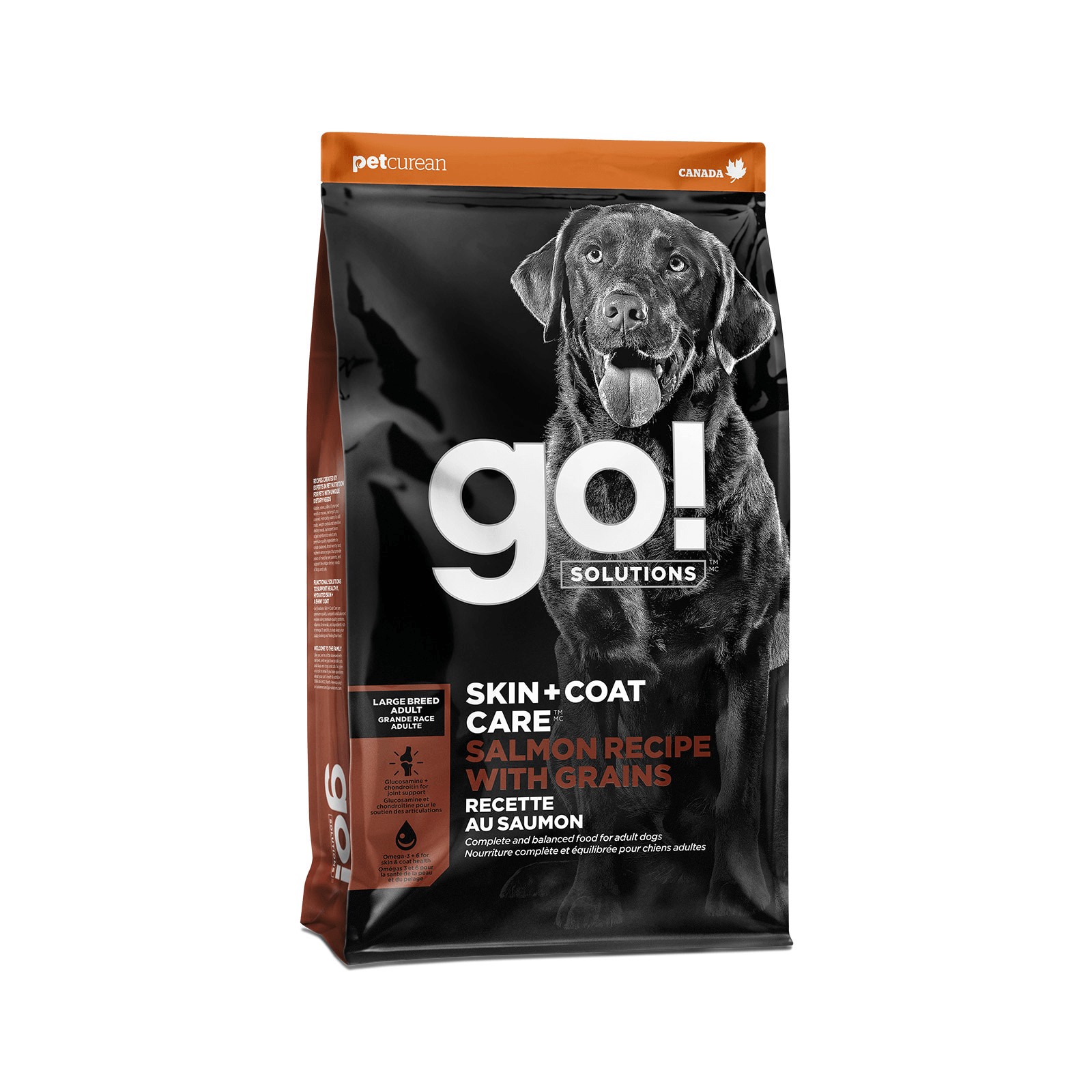 Go! Solutions Skin + Coat Care Large Breed Adult Salmon Dog Food