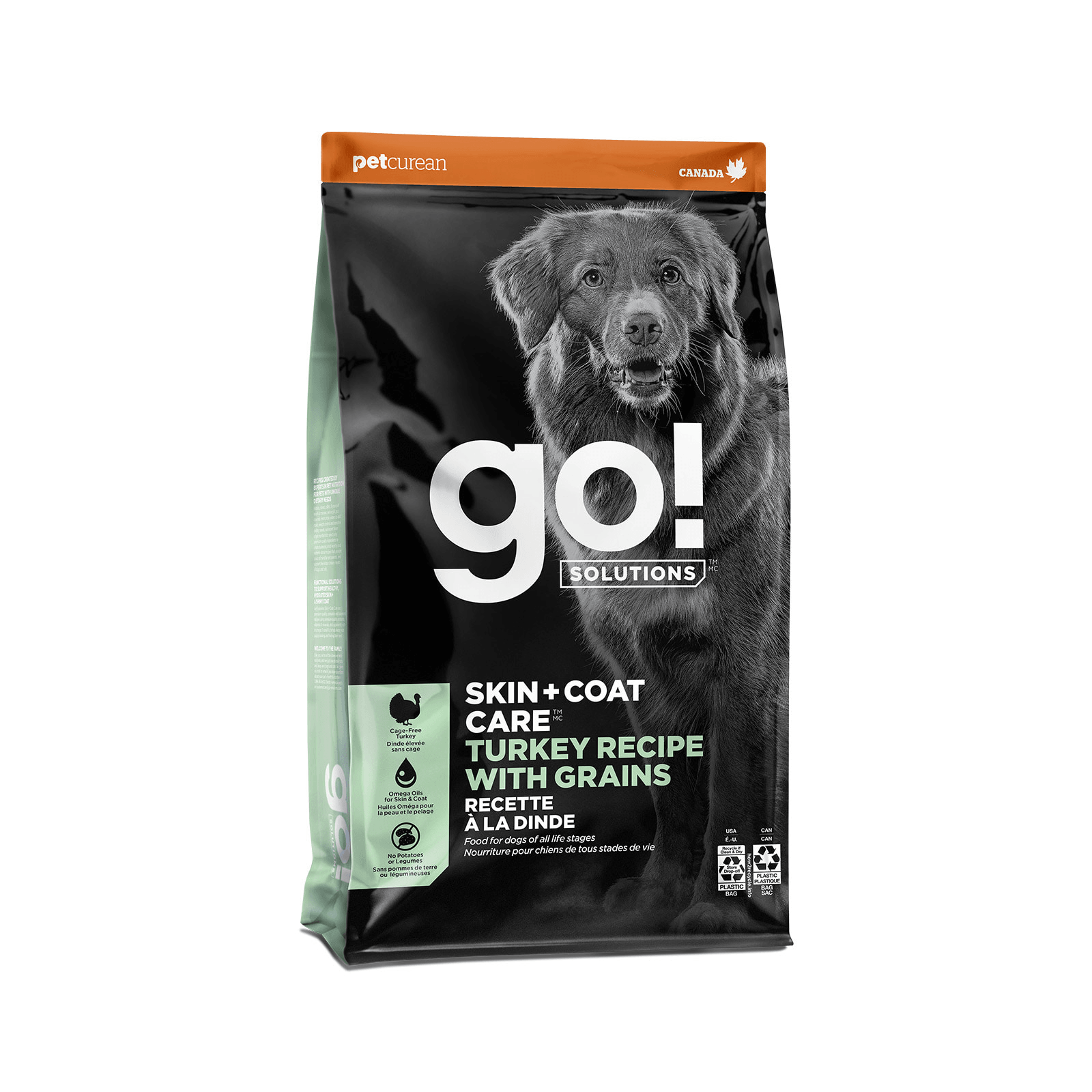 Go! Solutions Skin + Coat Care Turkey Dry Dog Food