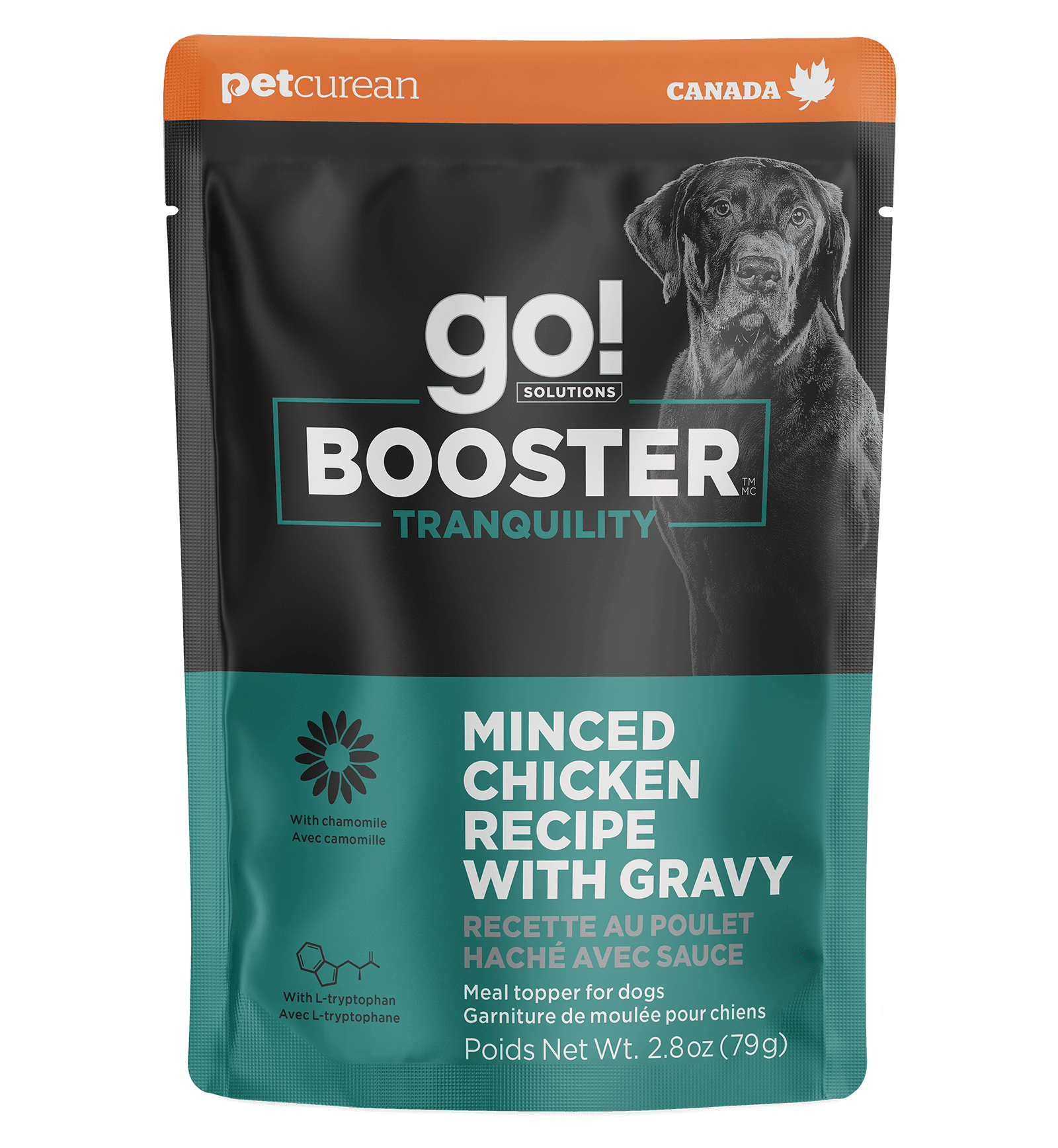 Go! Booster Tranquility Minced Chicken with Gravy Topper for Dogs