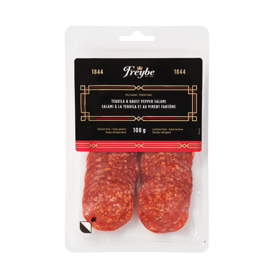 Freybe Tequila and Ghost Pepper Salami