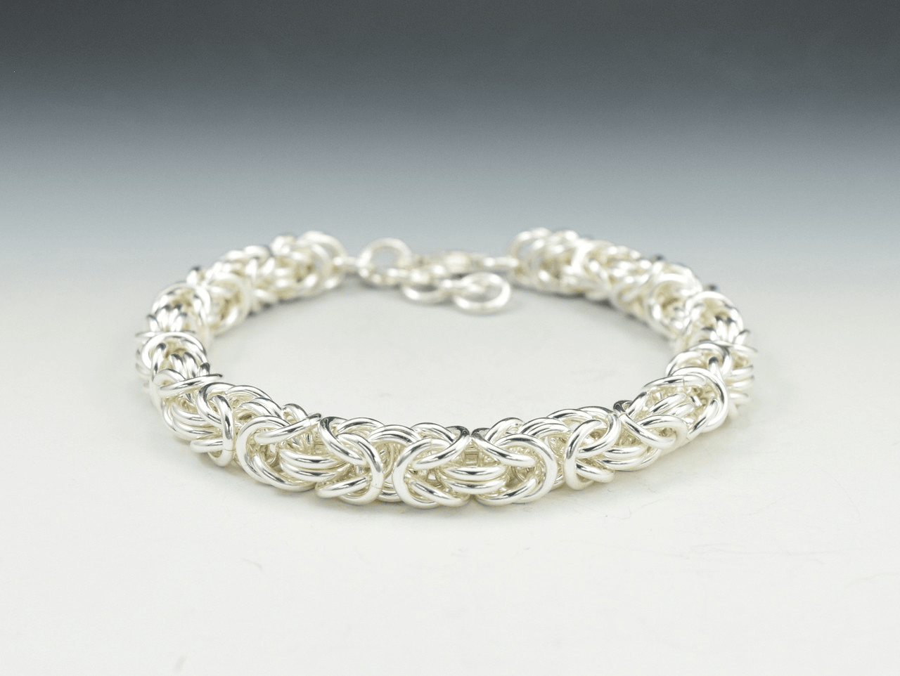 Soul's Journey Jewelry Sterling Silver Byzantine Bracelet