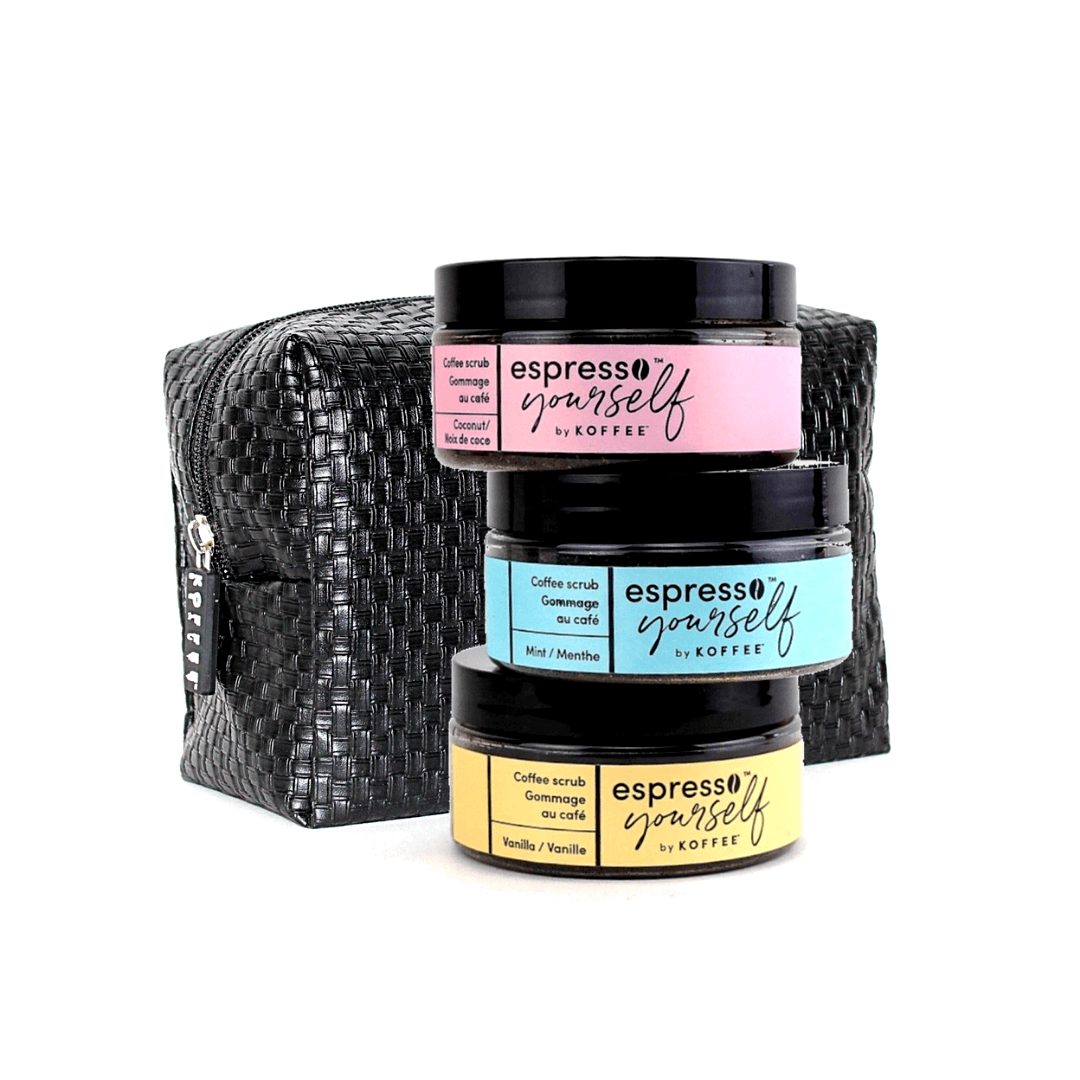 Koffee Beauty Espresso Yourself Coffee Scrub Bundle