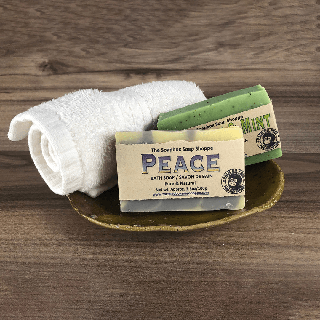 The Soapbox Soap Shoppe Peace Soap Bar