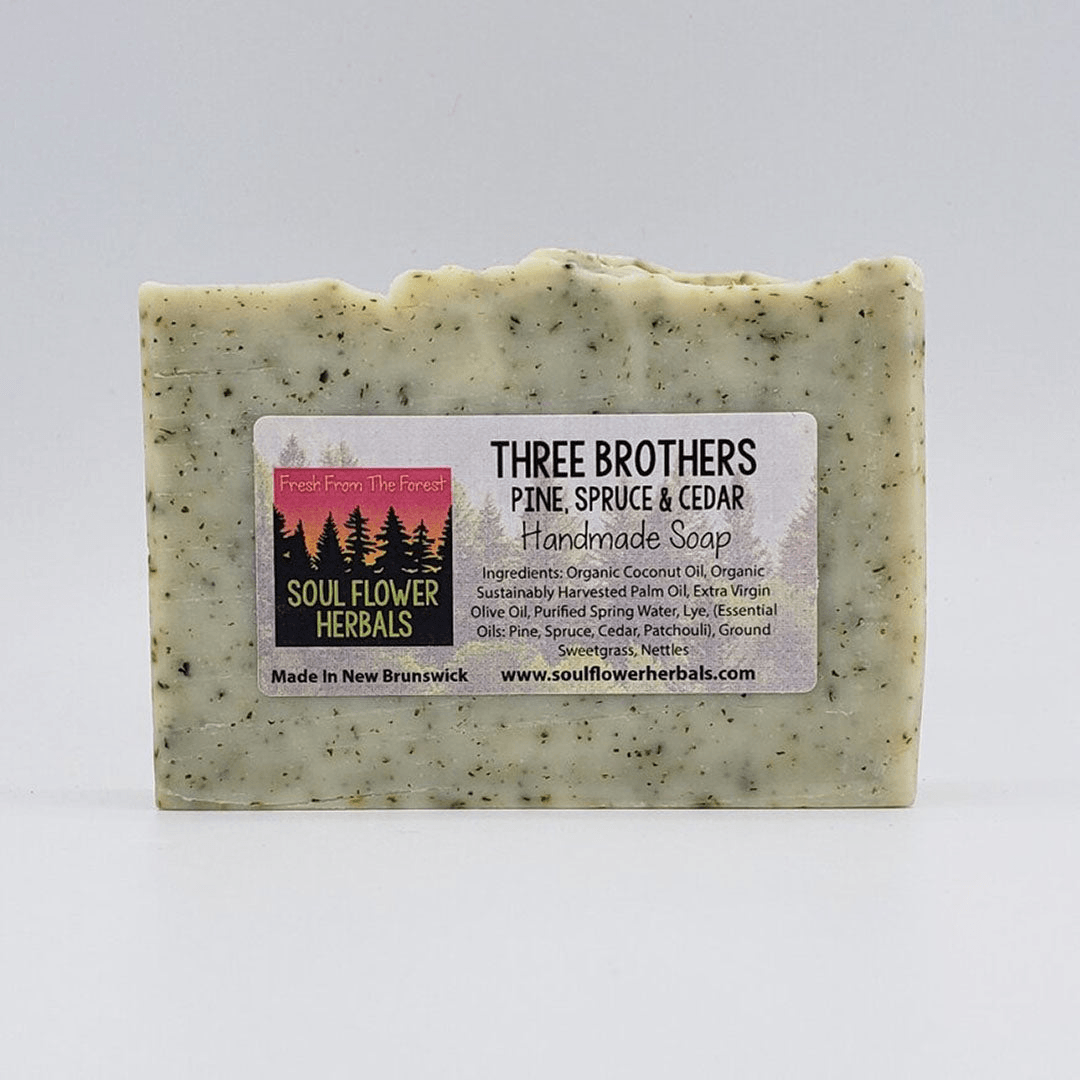Soul Flower Herbals Three Brothers Soap