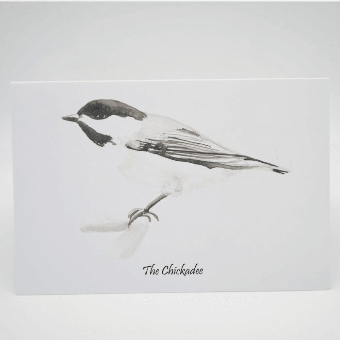 Chickadee Card - NB Provincial Bird